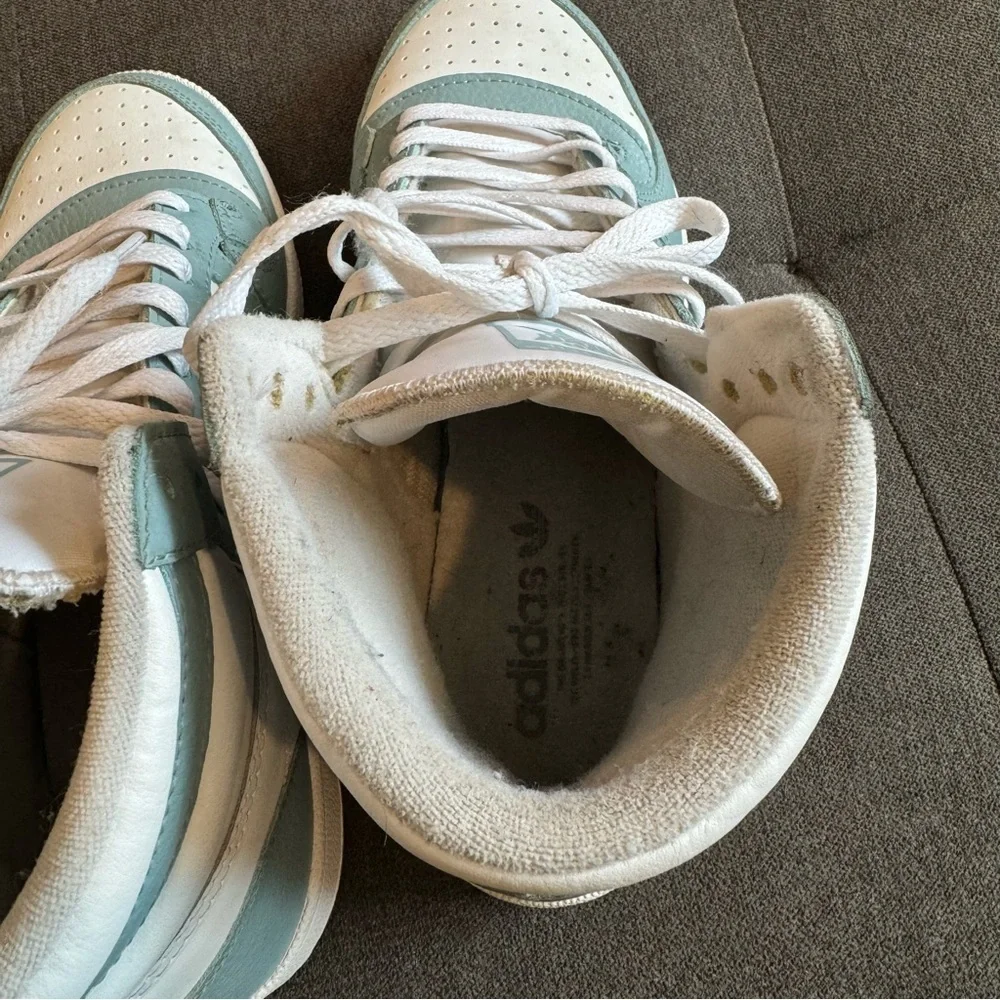 Adidas Top Ten RB 'White Magic Grey Size 9.5